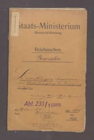 Beitreibungen und Unterbringung der Besatzungstruppen