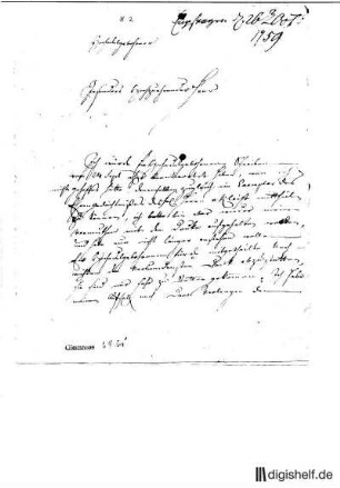 2: Brief von Friedrich Nicolai an Johann Wilhelm Ludwig Gleim