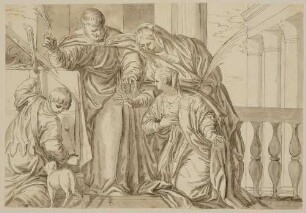 Symbolische Verlobung der heiligen Katharina