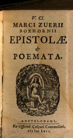 Epistolae et Poemata