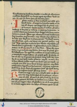 Tractatus de doctrina dicendi et tacendi ab albertano causidico Brixiensi ...
