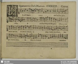 CXXXIII. Hic est Martinus