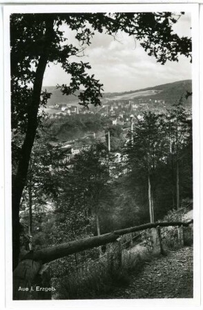 Aue. Blick auf Aue