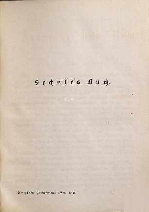 Der Zauberer von Rom : Roman in 9 Büchern, 13. (1863). - 177 S.