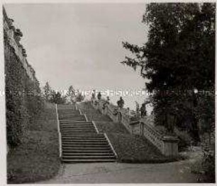 Würzburg, Würzburger Residenz, Hofgartenterrassen