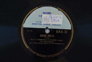 Süsse Stille / (Händel)
