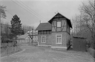 Baumwollspinnerei, Pförtnerhaus, Flöha, 1994