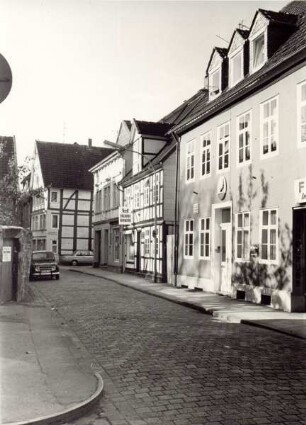 Ferdinand Freiligraths Geburtshaus. Detmold. Unter der Wehme Nr. 5. Papierabzug