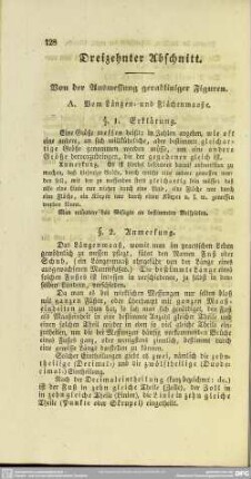 Dreizehnter Abschnitt. Von der Ausmessung geradliniger Figuren