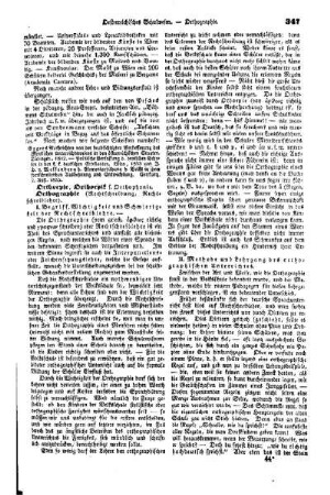 Orthographie (Rechtschreibung, Rechtschreiblehre)
