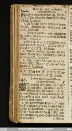XIV. Von des H. Geistes Gnaden-Gaben, Krafft und Wirckung.