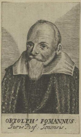 Bildnis des Ortolophus Fomannus