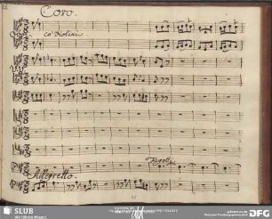 Coro: Che del ciel che degli dei