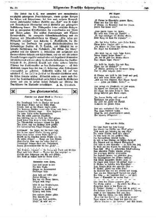 Im Poetenwinkel : Gedichte