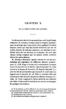 Chapitre X. De La Permutation Des Lettres.