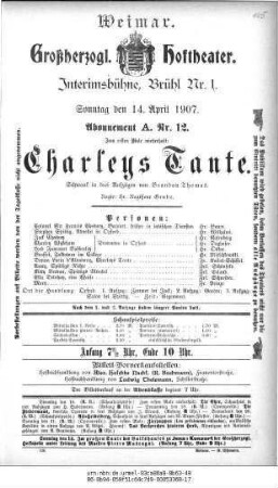 Charleys Tante
