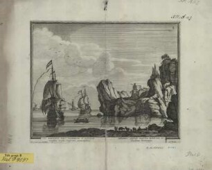 Ansicht Küste von Kalabrien, Kupferstich, 1702 : Orae Maritimae Inter Calabrinam et Siciliam : occasum versus, conspctus jucundissimus ; cum Privil. = Italiaans Gesicht tusschen Kalabrien en Sicilien; westwaarts / Pet. Schenk exc. - Amstelod[ami] , [1702]. - 1 Kunstbl. : Kupferst. ; Plattengr. 27 x 22 cm +++ Auch enth. in: Petri Schenkii Hecatompolis sive totius orbis terrarum oppida nobiliora centum