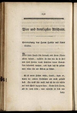 Vier und dreyßigster Abschnitt.