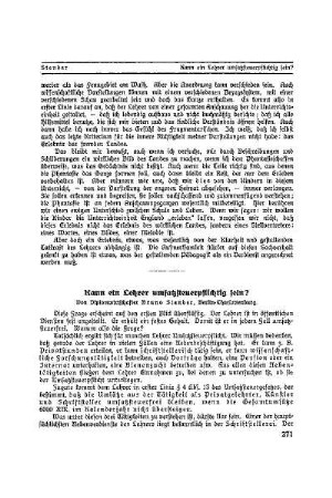 Kann ein Lehrer umsatzsteuerpflichtig sein?