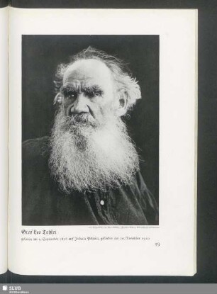 Graf Leo Tolstoi