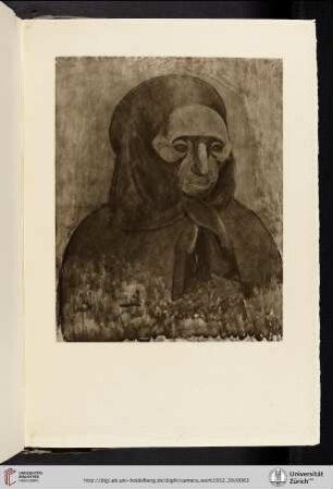 [[Manuel] Manolo, II. Reproduction of a Drawing, duogravure of drawing made by F. Bruckmann Verlag, Munich]