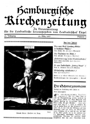 Der Schmerzensmann : Predigt am Karfreitag über Jesaja 55