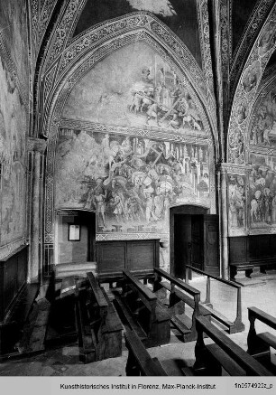 Ausmalung der Cappella della Croce