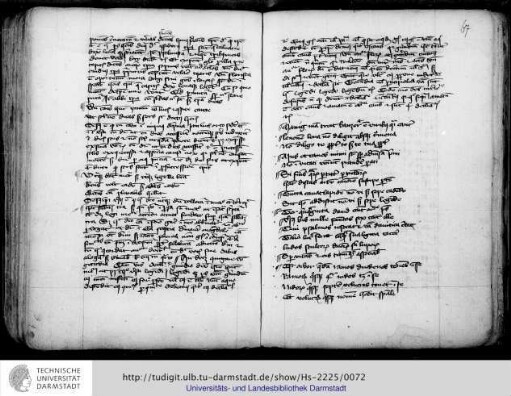19 Text Versus de diversis. Manig man treit banzer
