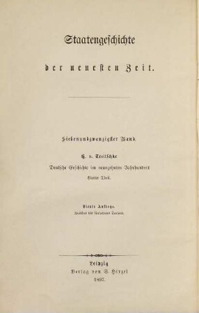 Deutsche Geschichte im neunzehnten Jahrhundert, 4. Bis zum Tode König Friedrich Wilhelms III.