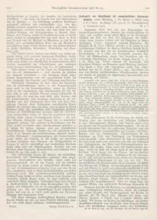 520-521 [Rezension] Cohrs, Ferdinand (Hrsg.), Zeitschrift der Gesellschaft für niedersächsische Kirchengeschichte. 20. Jahrg