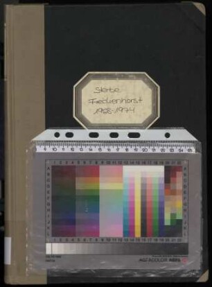 Alphabetische Register des Standesamtes Freckenhorst Sterbefälle von 1968 - 1974