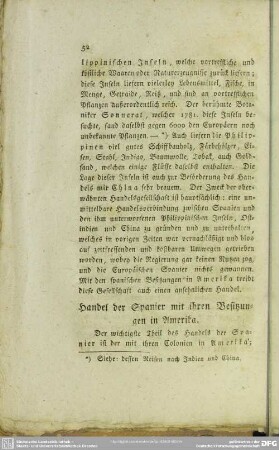Handel der Spanier mit Ihren Besitzungen in Amerika
