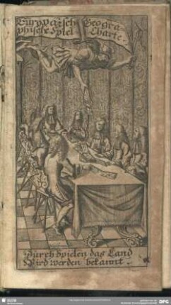 Europäisch-Georgraphische Spiel-Charte