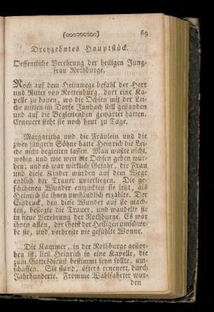 Dreyzehntes Hauptstueck.