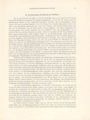 B. Architektonische Durchbildung der Hochbahn