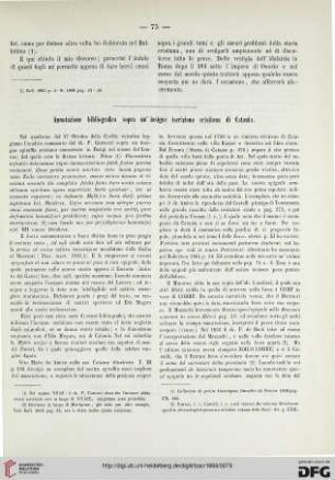 6: Annotazione bibliografica sopra un'insigne iscrizione cristiana di Catania