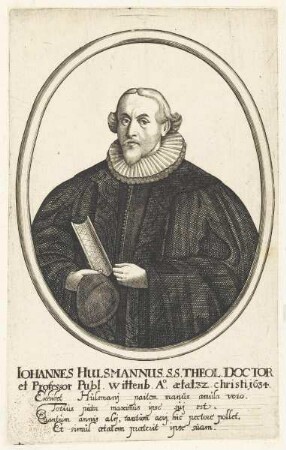 Bildnis des Iohannes Hulsmannus