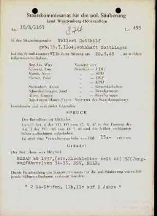 Vollert, Gotthilf