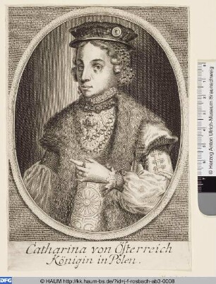 Catharina von Österreich, Königin von Polen