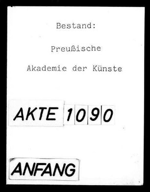 Bestellung und Lieferung von Büromaterial