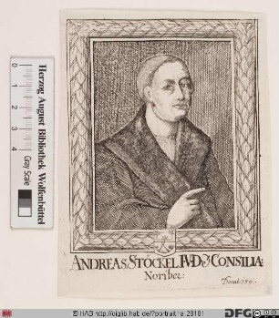 Bildnis Andreas Stöckel