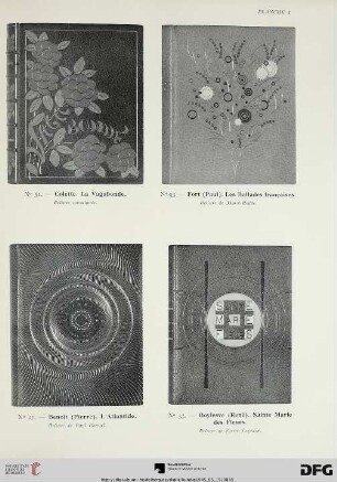 Planche I-VIII