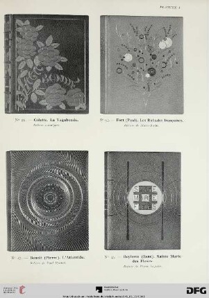 Planche I-VIII