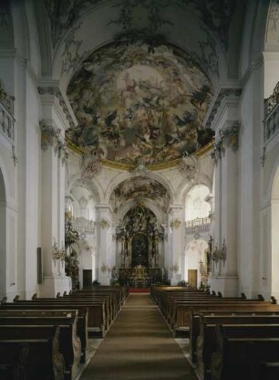 Benediktinerkloster — Abteikirche Sankt Marinus und Anianus