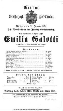 Emilia Galotti