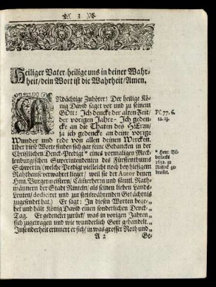 [Christl. Gedächtniß-Predigt/]