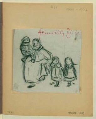 Mutter mit drei Kindern
