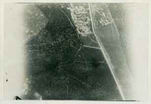 Foto des Steinbruchs nordwestlich von Haudiomont (Luftbild)