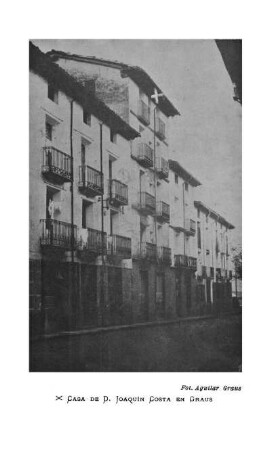 Casa De D. Joaquin Costa En Graus