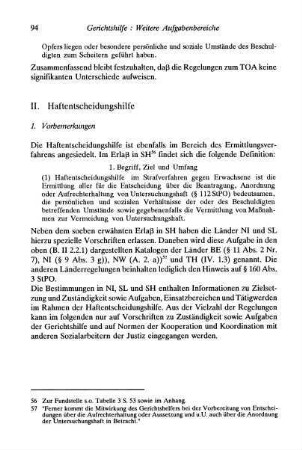 94-97, II. Haftentscheidungshilfe